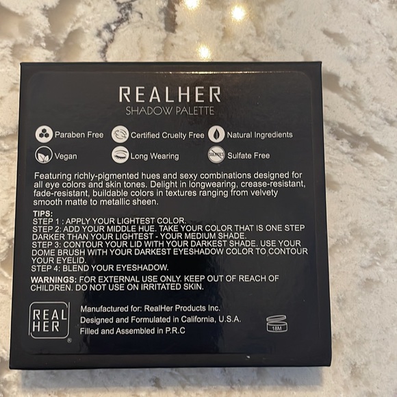 REALHER Shadow Palette - brand new. - Picture 5 of 5